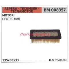 Filtro aria ASPERA motore rasaerba tosaerba tagliaerba GEOTEC 008357