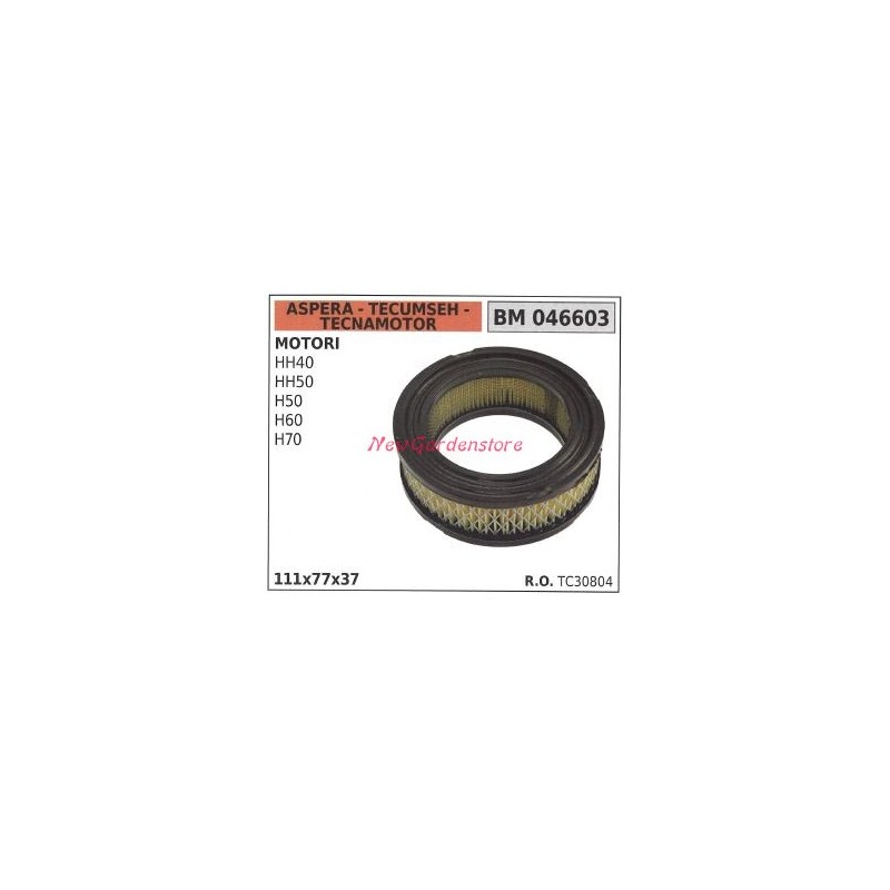 Filtro de aire ASPERA para motor de cortadora de césped HH 40 50 046603