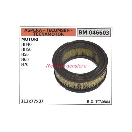 Filtro aria ASPERA motore rasaerba tosaerba tagliaerba HH 40 50 H 50 046603 | NewgardenParts.com