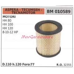 Air filter ASPERA lawn mower motor lawn mower HH 80 100 120 010589