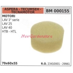 Filtre à air ASPERA moteur tondeuse LAV 1ère SERIE 000155