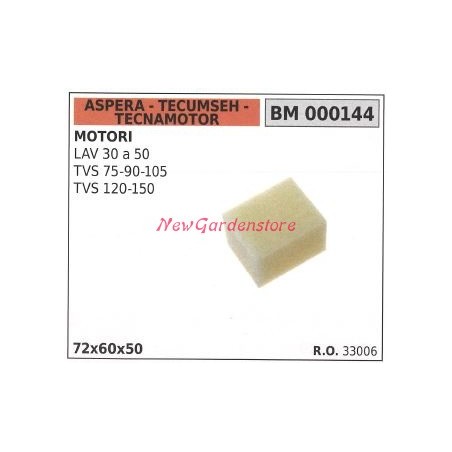 Filtro aria ASPERA motore rasaerba tosaerba tagliaerba LAV 30-50 000144 | NewgardenParts.com