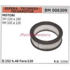 Filtro aria ASPERA motore rasaerba tosaerba tagliaerba OH 120-160  006309