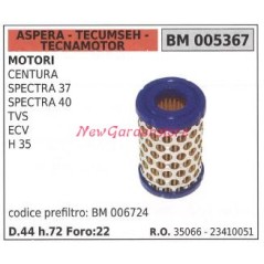 Filtre à air ASPERA pour moteur de tondeuse à gazon SPECTRA 37 40 005367