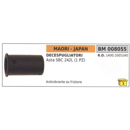 Antivibrante frizione asta MAORI decespugliatore ASTA SBC 242L (1 PZ) 008055 | NewgardenParts.com