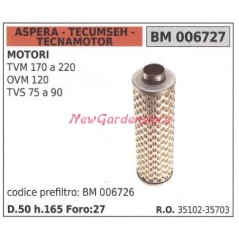 Filtro aria ASPERA motore rasaerba tosaerba tagliaerba TVM 170-220 006727 | NewgardenParts.com