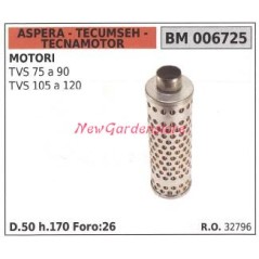 Filtro aria ASPERA motore rasaerba tosaerba tagliaerba TVS 75-90 006725 | NewgardenParts.com