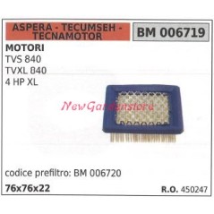 ASPERA Luftfilter für Rasenmähermotor TVS 840 006719 | NewgardenParts.com