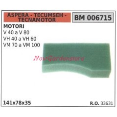 Filtro aria ASPERA motore rasaerba tosaerba tagliaerba V 40-80 006715