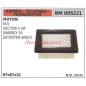 Filtro aria ASPERA motore rasaerba tosaerba tagliaerba VLV VECTOR 5 HP 005221