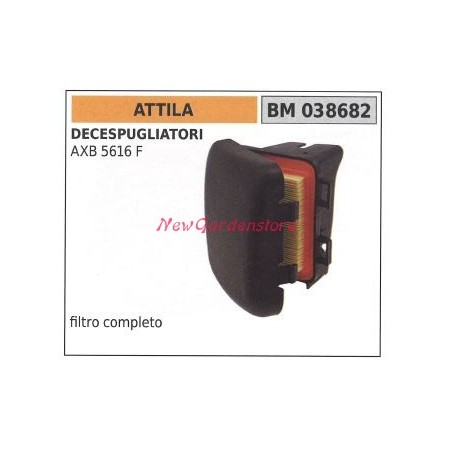 Filtro aria ATTILA motore decespugliatore AXB 5616 F 038682 | NewgardenParts.com