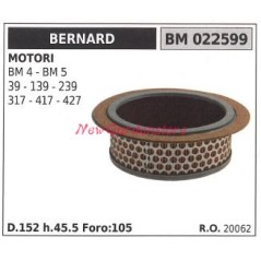 Filtro aria BERNARD motore tagliaerba rasaerba tosaerba BM 4 5 022599 | NewgardenParts.com