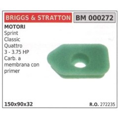 BRIGGS&STRATTON filtro de aire cortacésped sprint 150x90x32 mm | NewgardenParts.com