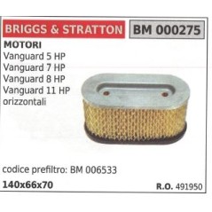 BRIGGS&STRATTON filtre à air tondeuse tondeuse vanguard 5HP