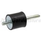 Antivibrante gomma tosaerba rasaerba 69 x 25 x 24,5 mm ORIGINALE AS MOTOR E05801