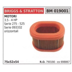 Filtro aria BRIGGS STRATTON rasaerba tosaerba tagliaerba 3.5 4HP 790166 698867 | NewgardenParts.com