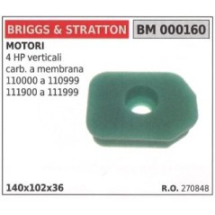 Filtre à air BRIGGS&STRATTON tondeuse 4HP verticale