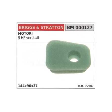 Air filter BRIGGS&STRATTON lawn mower mower 5HP VERTICAL | NewgardenParts.com