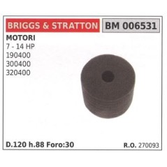 Filtro aria BRIGGS&STRATTON rasaerba tosaerba tagliaerba 7 14 hp verticale