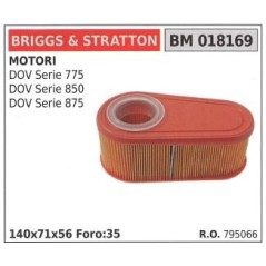 Filtro aria BRIGGS&STRATTON rasaerba tosaerba tagliaerba dov serie 775 850 875 795066 | NewgardenParts.com