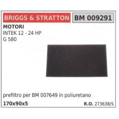 Filtro aria BRIGGS&STRATTON rasaerba tosaerba tagliaerba intek 12 18 24hp | NewgardenParts.com