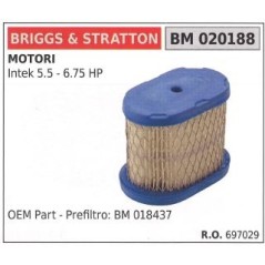 Filtre à air BRIGGS&STRATTON tondeuse à gazon tondeuse intek 5.5 6.75hp