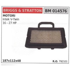 Filtro aria BRIGGS&STRATTON rasaerba tosaerba tagliaerba intek ELS V TWIN