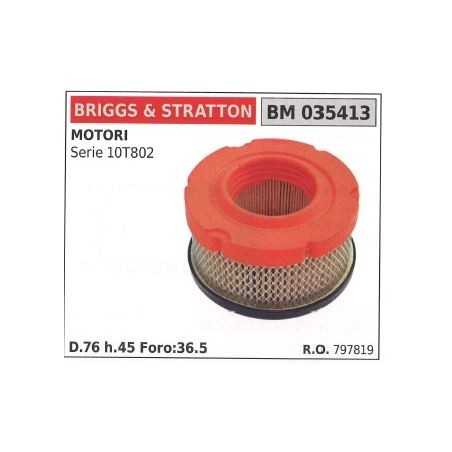 Filtre à air BRIGGS&STRATTON tondeuse SERIES 10T802 | NewgardenParts.com