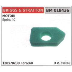 BRIGGS&STRATTON Luftfilter Rasenmäher Mäher Sprint 40 698369