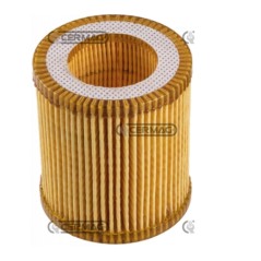 Cylindrical air filter for AS MOTOREN 2nd generation agricultural machine engine