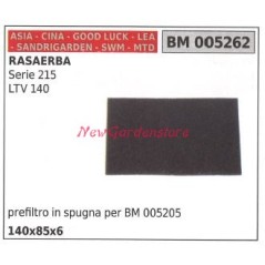 Filtro aria CINA motore rasaerba serie 215 LTV 140 005262