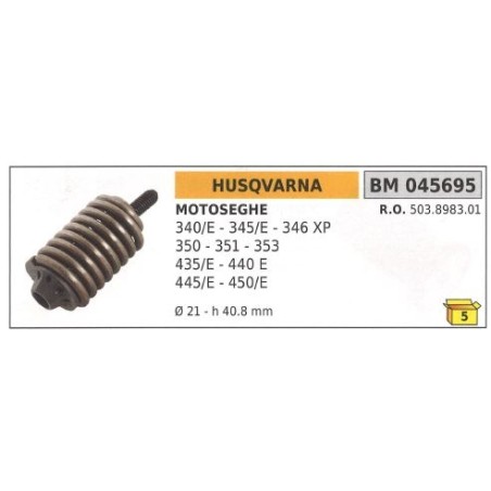 Antivibrante HUSQVARNA motosega 340/E 345/E 346 XP 350 351 353 045695 | NewgardenParts.com