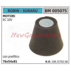 Filtro aria con prefiltro ROBIN per motore decespugliatore EC 10V EC10V 005075 | NewgardenParts.com