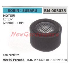 Filtro aria con prefiltro ROBIN per motore rasaerba EC 13V 005035 | NewgardenParts.com