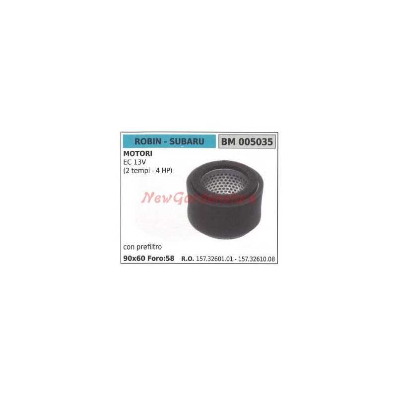 ROBIN air filter with prefilter for EC 13V brushcutter engine 005035