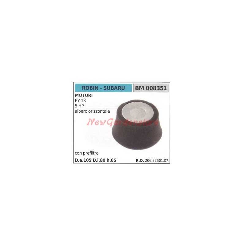 ROBIN air filter with prefilter for lawn mower engine EY 18 5 HP 008351