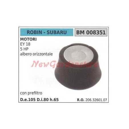 Filtro de aire ROBIN con prefiltro para motor de cortacésped EY 18 5 CV 008351 | NewgardenParts.com