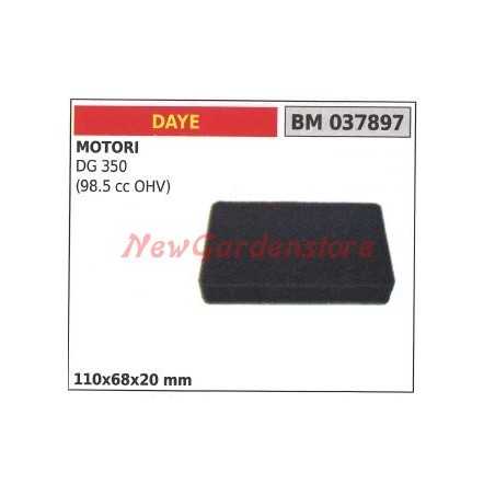 Luftfilter DAYE für DG 350 Motoren Rasenmäher 037897 | NewgardenParts.com