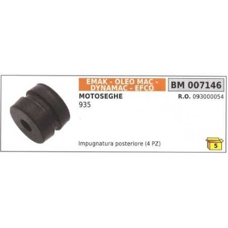 EMAK rear handle shock absorber chainsaw 935 (4 PZ) 007146 | NewgardenParts.com