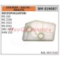 Filtro aria DOLMAR per decespugliatore MS340 3300 3310 4510 019087