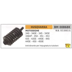 HUSQVARNA tubular handle antivibration chainsaw 340 340E 345 008688 503898301