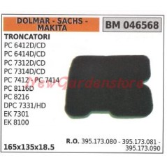 Filtro aria DOLMAR per troncatore PC 6412D 6412CD 6414D 6414CD 7312D 7312CD 046568 | NewgardenParts.com