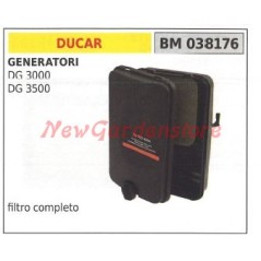 Filtro aria DUCAR generatore di corrente elettrica DG 3000 3500 038176 | NewgardenParts.com