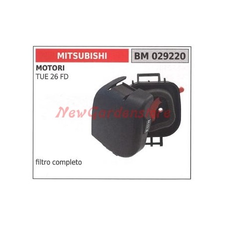 Air filter and holder MITSUBISHI 2-stroke engine mounted on brushcutter 029220 | NewgardenParts.com