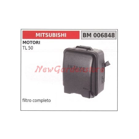 Air filter and holder MITSUBISHI 2-stroke engine brushcutter 006848 | NewgardenParts.com