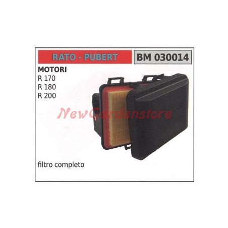 Filtro aria e supporto RATO per motore motozappa R 170 180 200 0001210024 | NewgardenParts.com