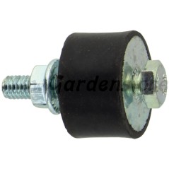 Antivibrante in gomma tosaerba rasaerba 39,5x15x24,5mm ORIGINALE AS MOTOR E03132 | NewgardenParts.com