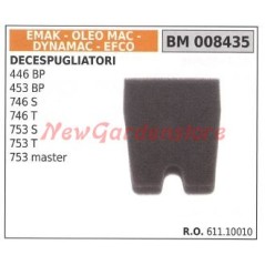 Filtro aria EMAK decespugliatore 446 BP 453 BP 746 S 746 T 008435 | NewgardenParts.com