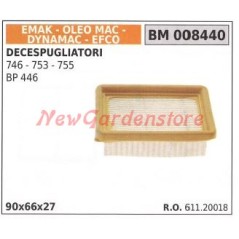 Air filter EMAK brushcutter 746 753 755 BP 446 008440