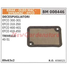 Filtro aria EMAK decespugliatore EFCO 300 301 310 350 trivella 40 51 008446 | NewgardenParts.com